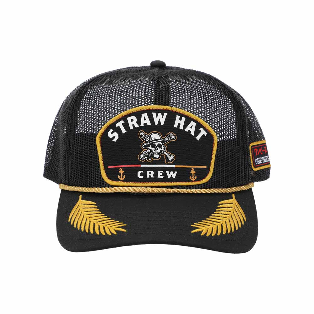 One Piece Straw Hat Crew Curved Bill Hat