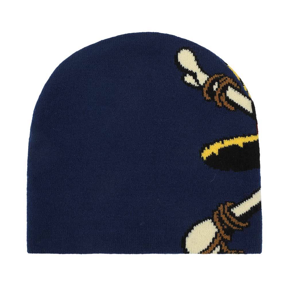 One Piece Patch Skull Cap Beanie