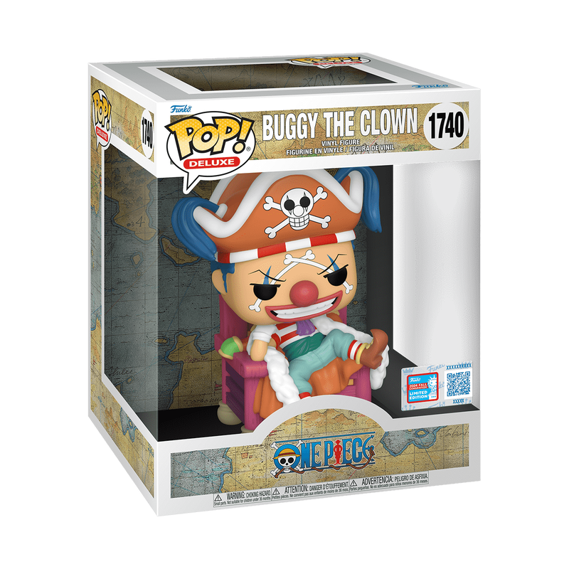 Funko Pop! One Piece Buggy the Clown Deluxe Funko Pop! #1740