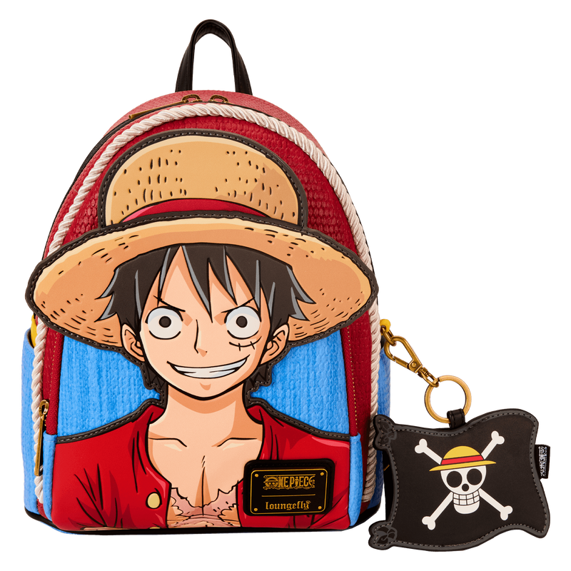 NYCC Limited Edition One Piece Luffy Cosplay Mini Backpack With Coin Bag