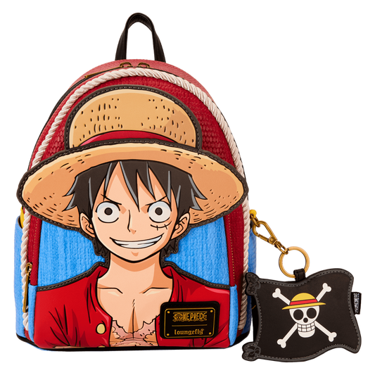 NYCC Limited Edition One Piece Luffy Cosplay Mini Backpack With Coin Bag