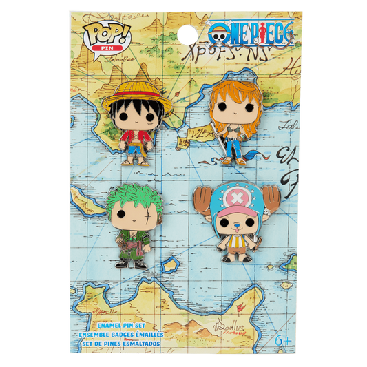 Funko Pop! pin One Piece Straw Hat Crew 4 pack